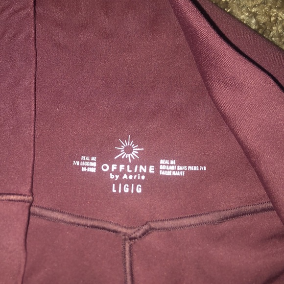 AerieOffline RealMe HighWaisted Crossover Leggings - Picture 4 of 5